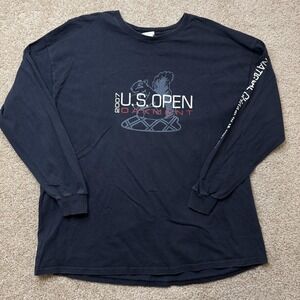 US Open Oakmont 2007 Shirt Mens 2XL Blue Golf SDI Squirrel Long Sleeve USGA